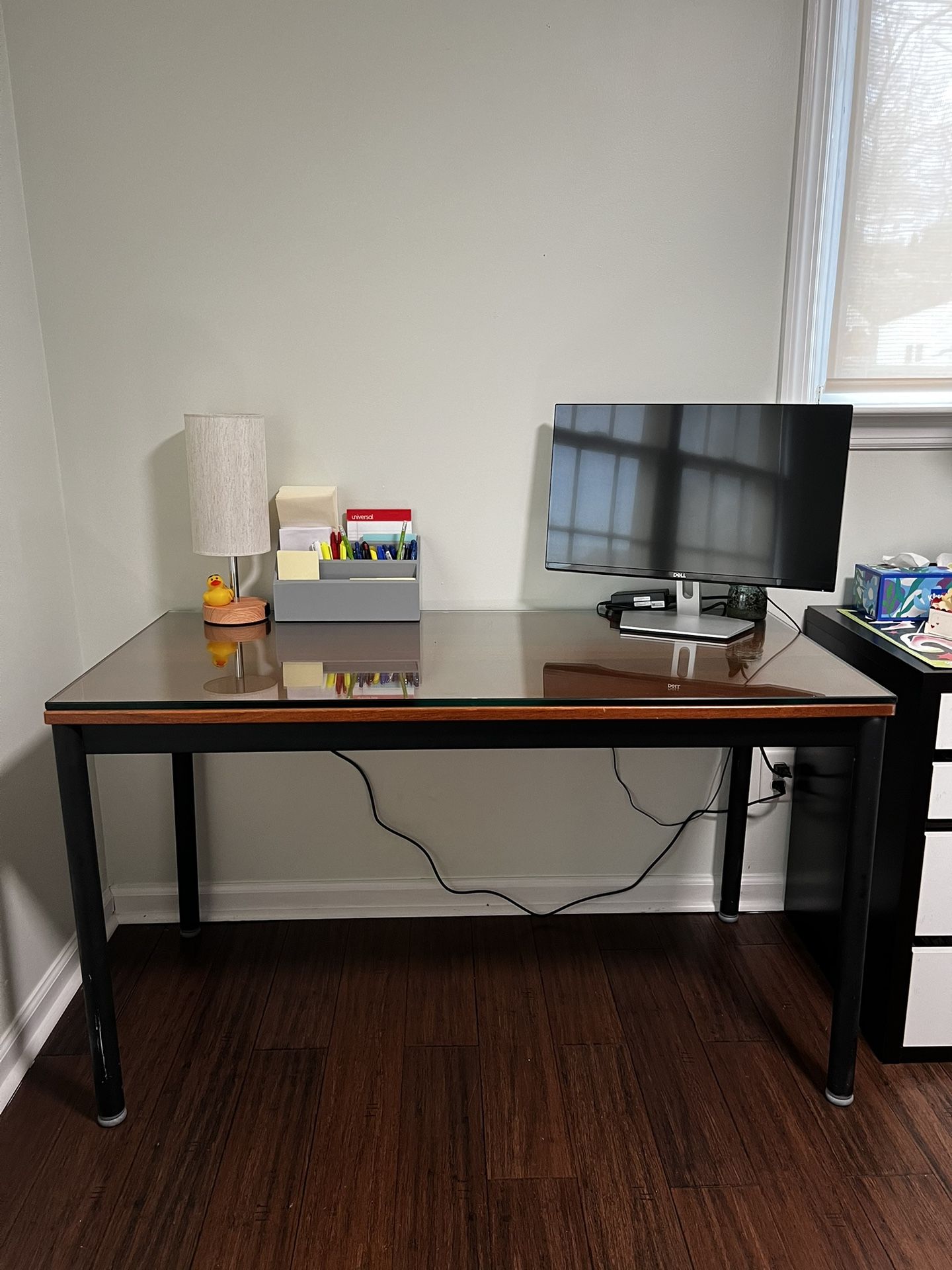 Desk - Glass Table Top