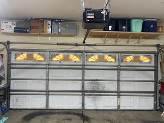 Garage Door Opener Broken Spring Off Track Replace Adjustment And Parts