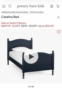 Pottery Barn Kids Catalina Bed