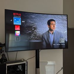 55 In Samsung Curved Smart Tv