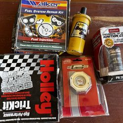 Holley Edelbrock Carburetor & Ignition Parts Lot