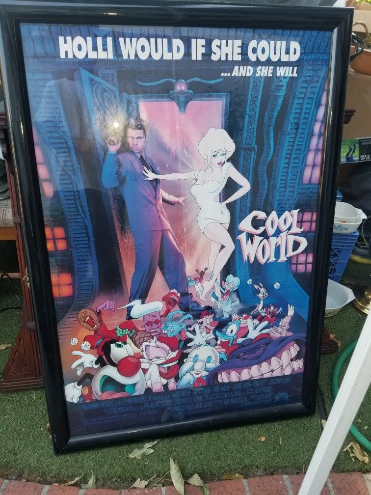 original cool World movie poster Brad Pit