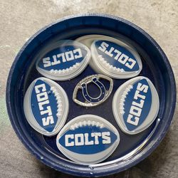 Indianapolis Colts resin lid coaster\paperweight
