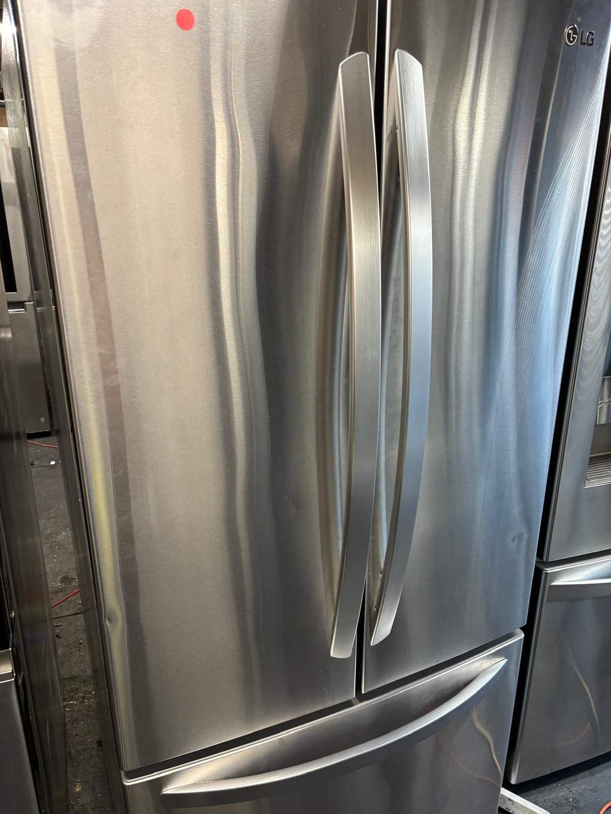 LG 30”INCH FRENCH DOOR STAINLESS STEE REFRIGERATOR WITH ICE MAKER 
