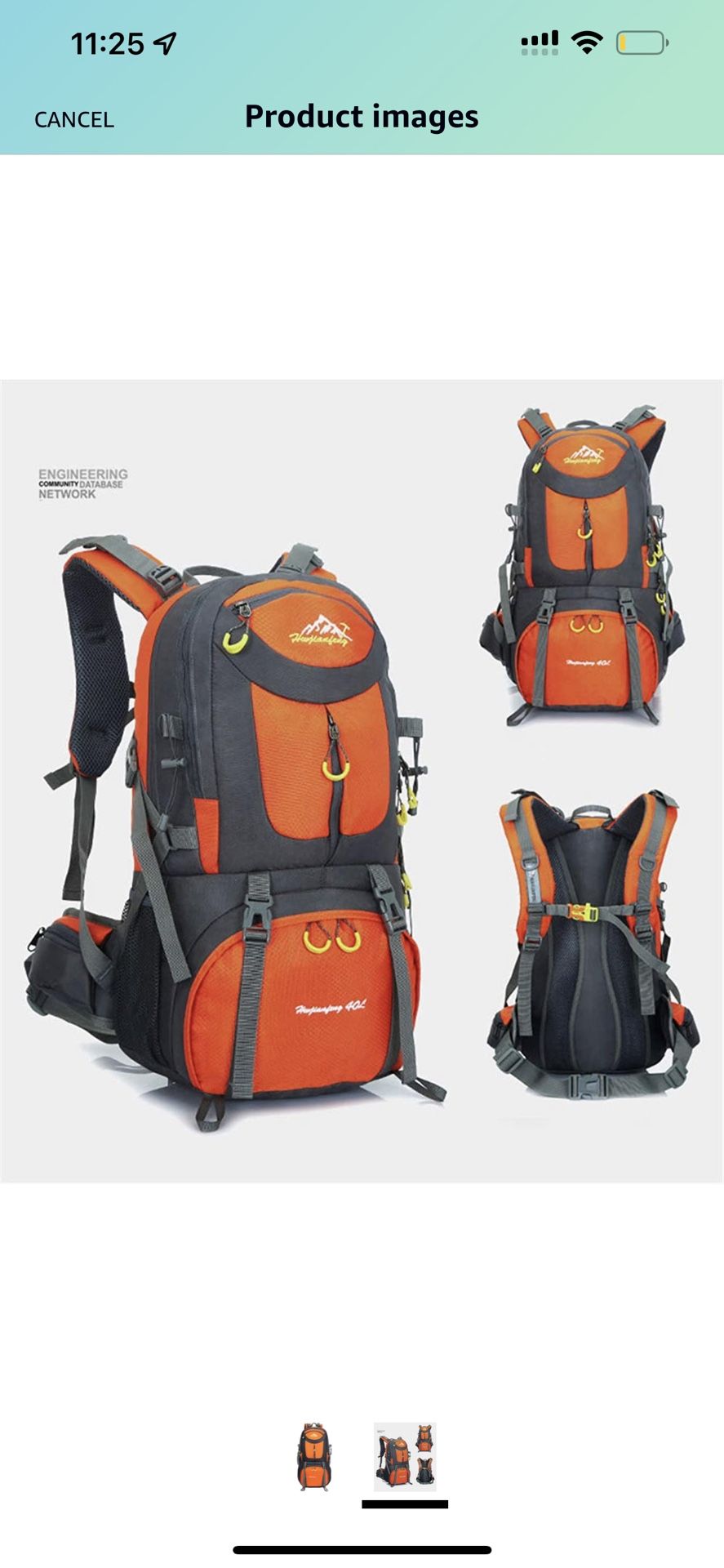 Backpack Waterproof Travel Fishing