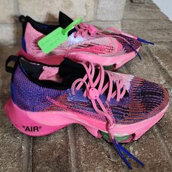 Nike x Off-White Air Zoom "Pink Glow" Sneakers