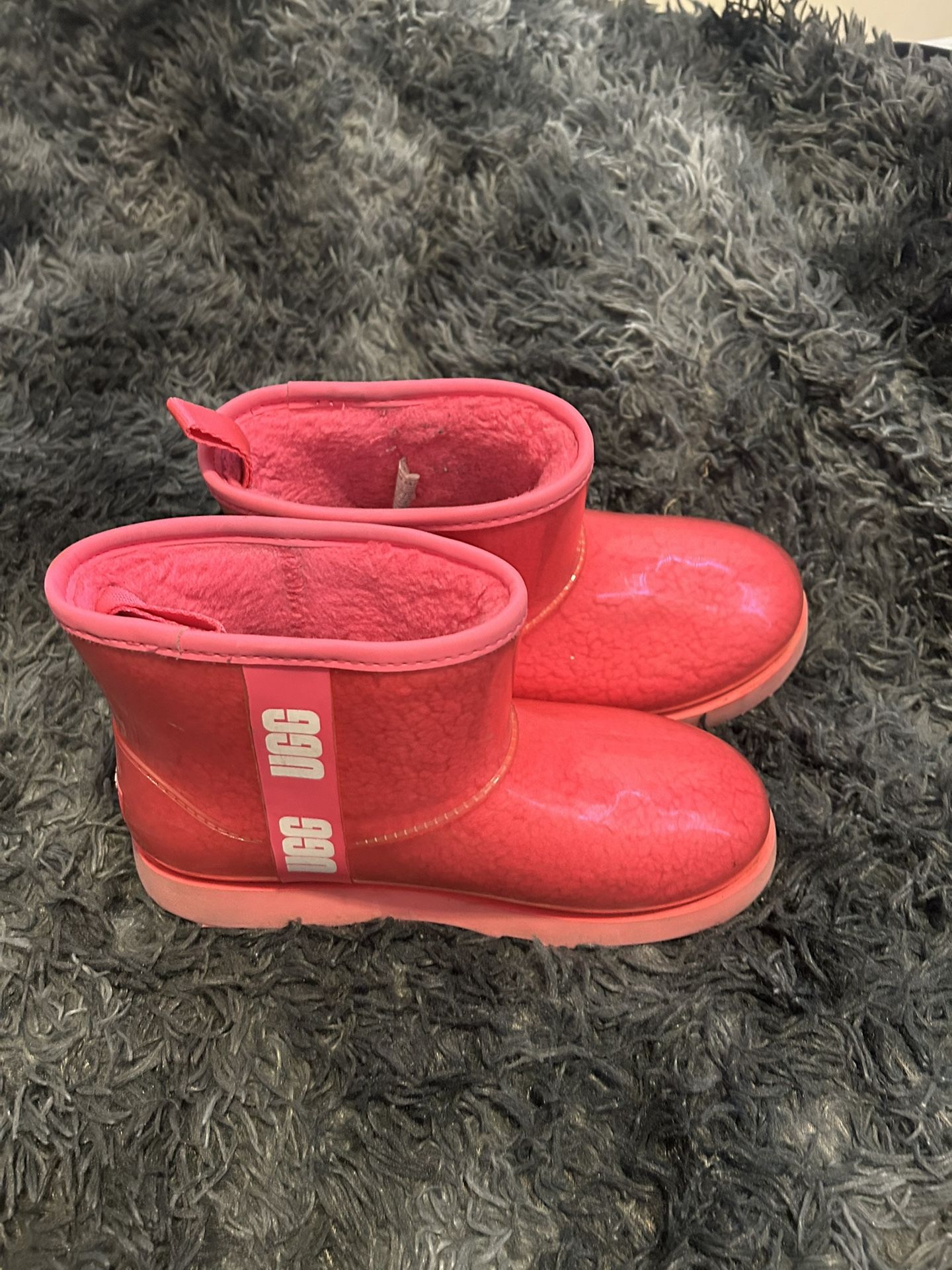 Hot Pink Ugg Boots 6Y