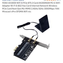 Fenvi PC Wireless Adapter 802.11AX/AC