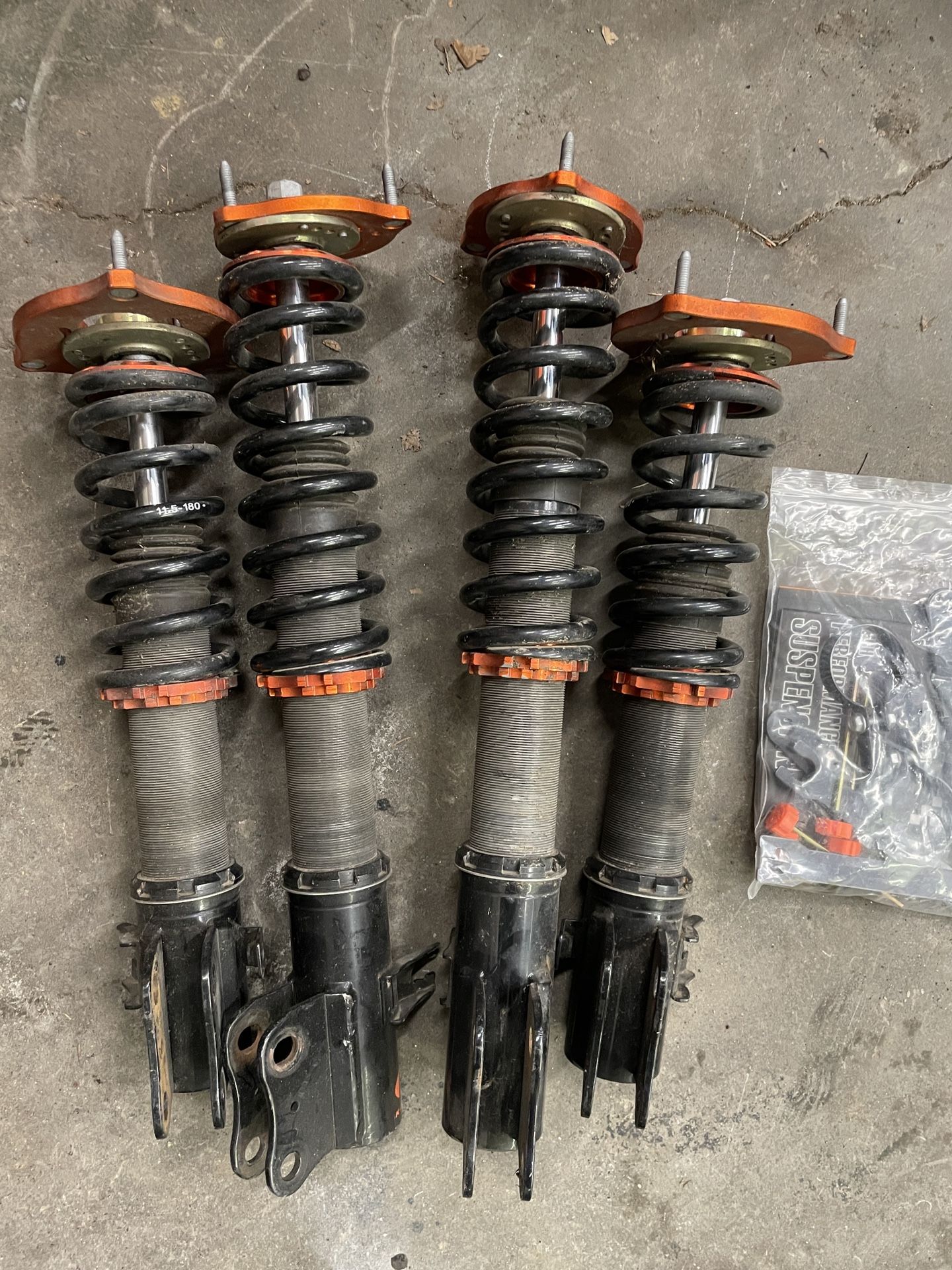 K-Sport Coilovers for Subaru Impreza 93-01 / Legacy 90-94