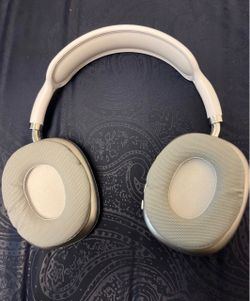 Grey wireless over ear headphones