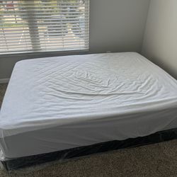 Mattress along with Bed Frame