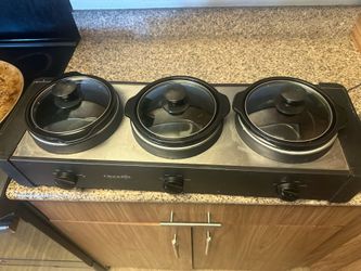 Crockpot 3 compartment