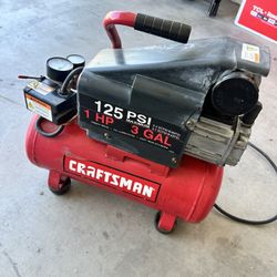 Craftsman 3 gal. Compressor.