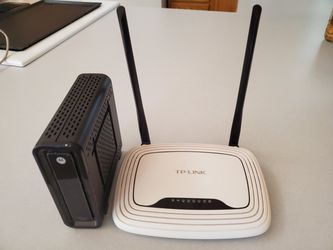 Wireless router and modem