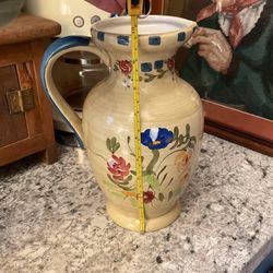 Floral Pitcher