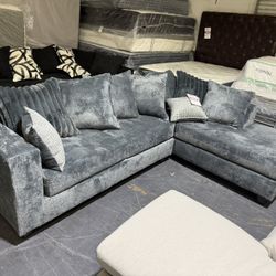 Gray Sectional 