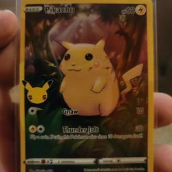 Pikachu Celebrations 25th Anniversary