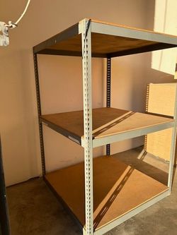Industrial Racks 48 in W x 48 in D Used Heavy Duty 3 Tier Storage Shelving Stronger Than Homedepot Lowes And Costco Delivery Available