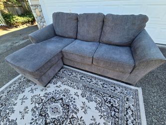 Nice gray sectional delivery available 🚚