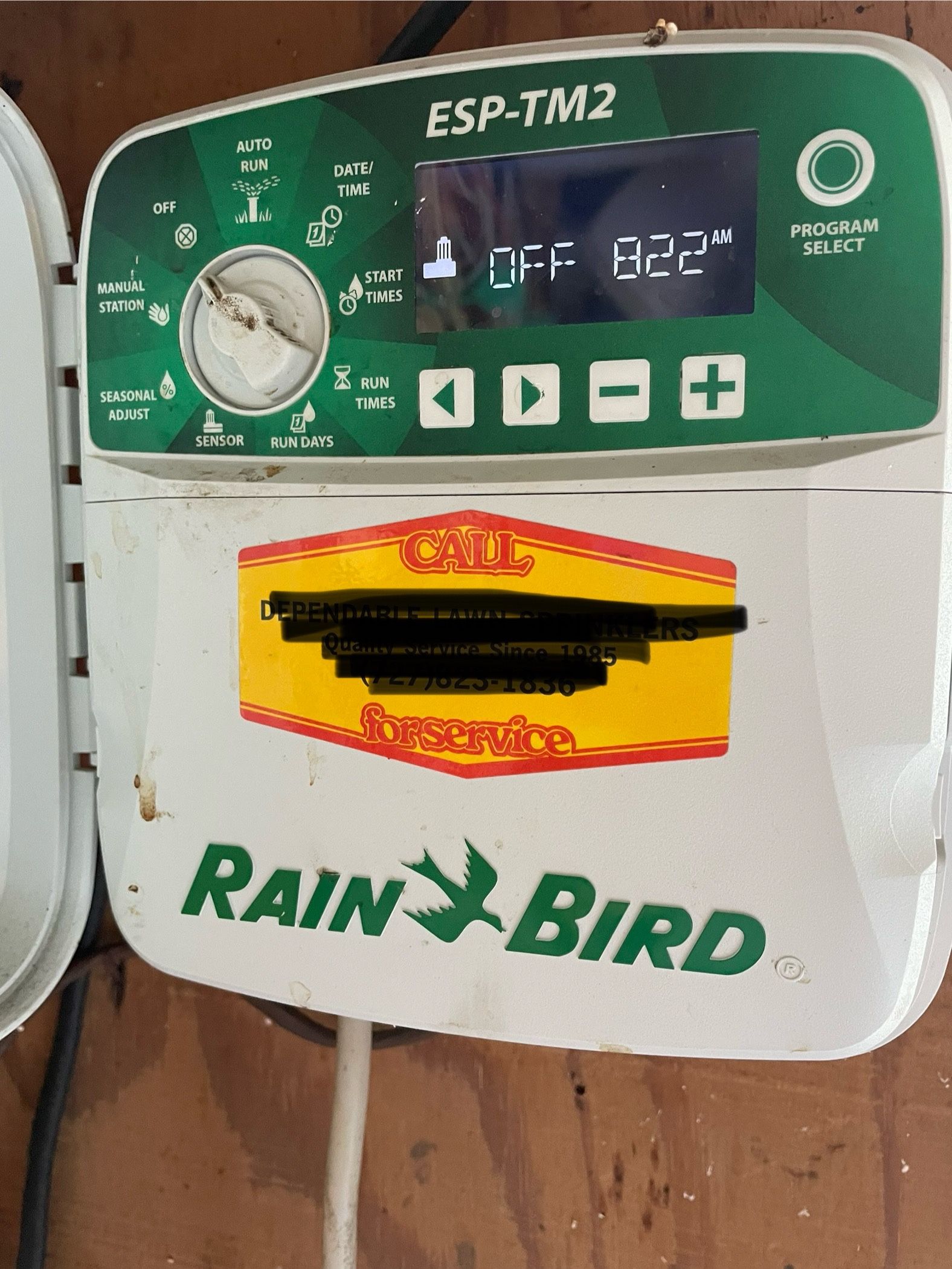 Lawn Water Monitor System 