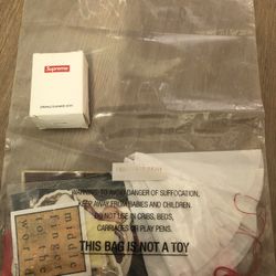 Supreme Stickers And Shower Cap