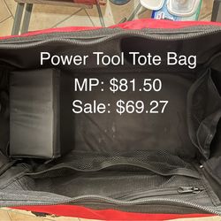 Snap-On Power Tool Tote Bag