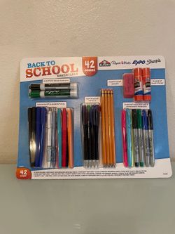 Back to school supplies