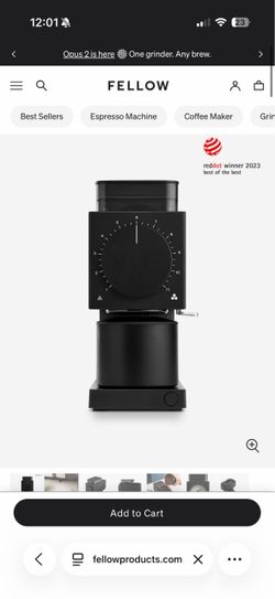 Fellow Ode Brew Coffee Grinder Gen 2
