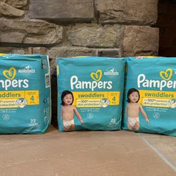 Pampers Swaddlers Size 4