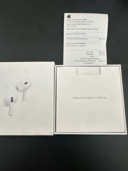 Airpod Pros 2nd Generation