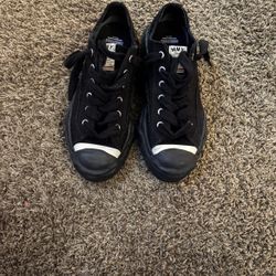 Maison Miharas size 10 black and cream 