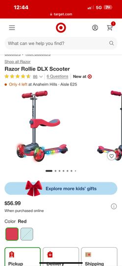 Razor Scooter Con Luces 2en1 