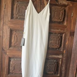 Japanese designer white dress size S