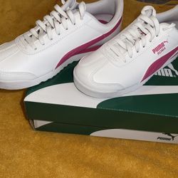 Puma-Roma Basic White/fuchsia