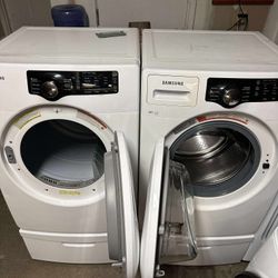 Samsung Frontload Washer And Dryer Set ($600)