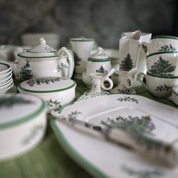 Spode Christmas Tree Dishes