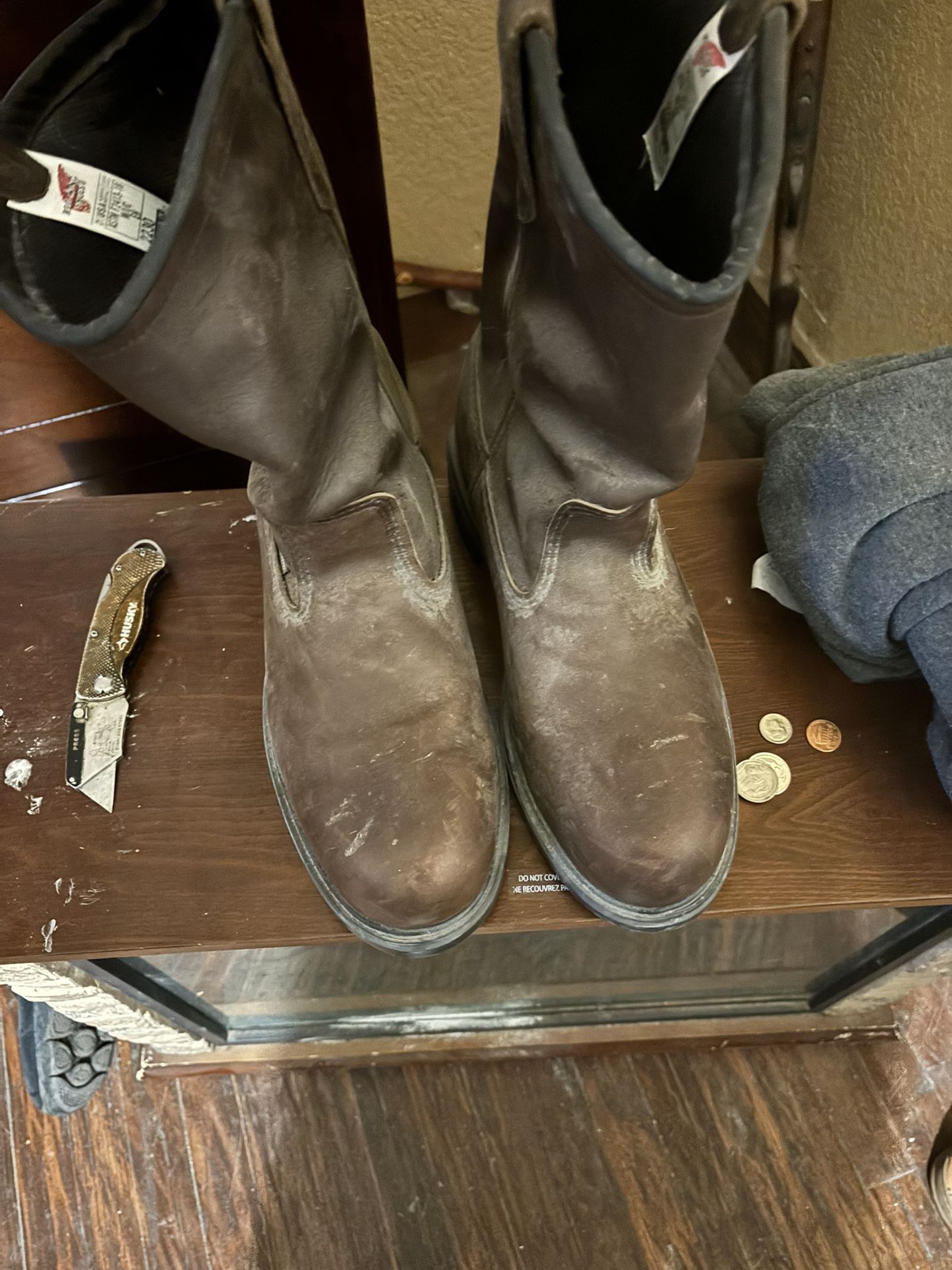 Red Wings Leather Boots