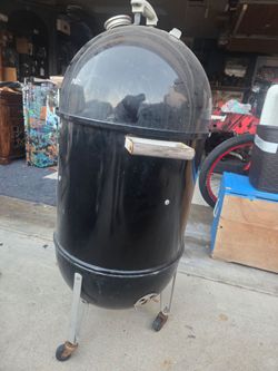 18in weber bullet smoker
