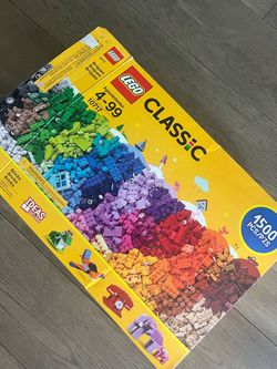 LEGO classic pieces box PLUS Pokémon box to build