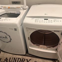 LG Energy Star Washer and Dryer Set 
