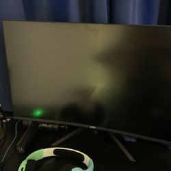 240 hz monitor 24 inches long slightly used has all cords