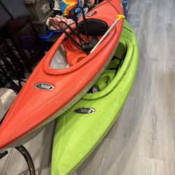 $220 Each - Pelican -clipper 100x Sit -In Recreational Kayak 10ft 