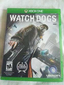 WATCH DOG XBOX ONE GAME