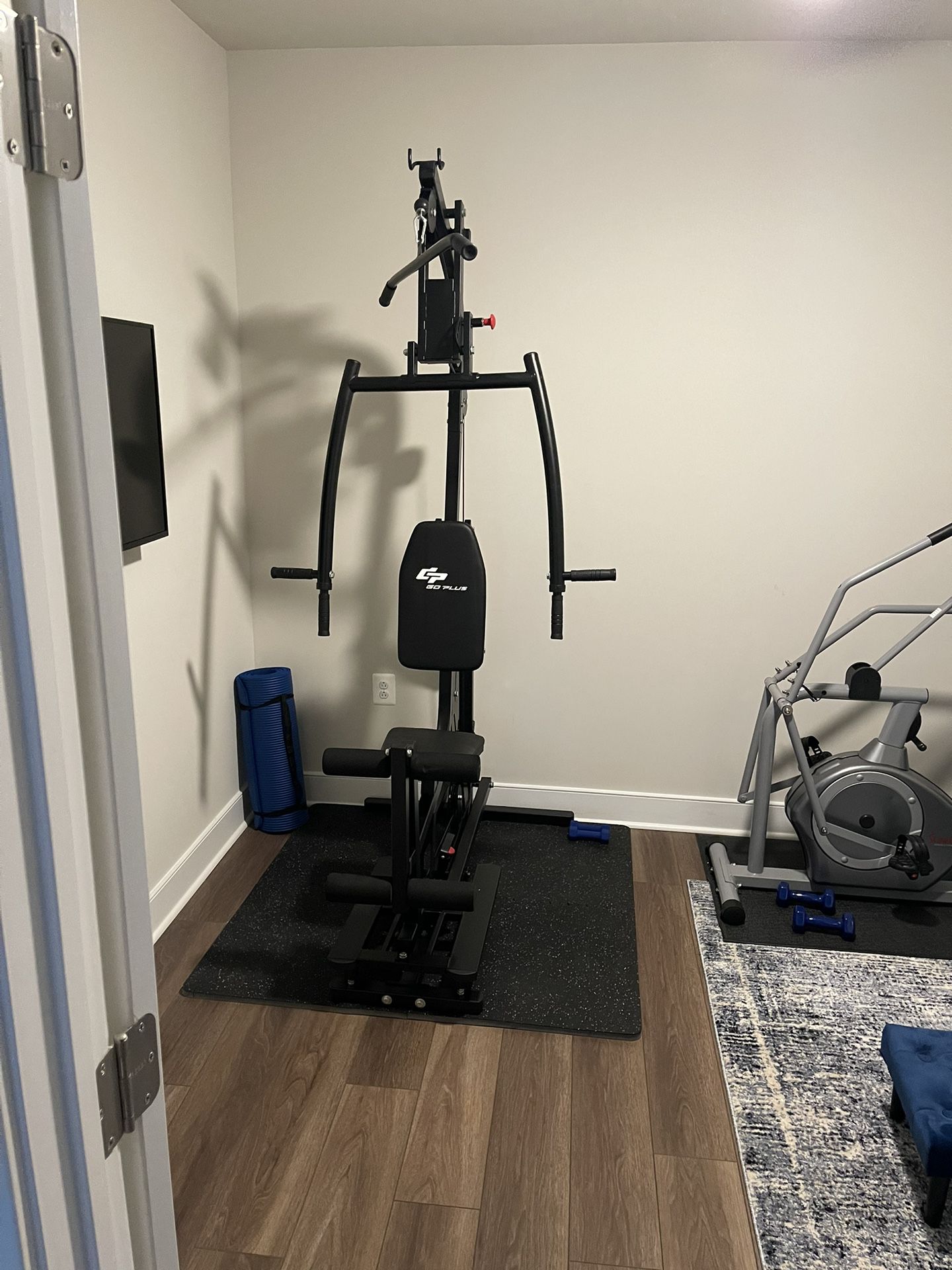 Multifunctional Home Gym Station Workout Machine W/Mat