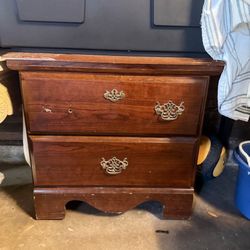 Wood Cabinet / Night Stand 