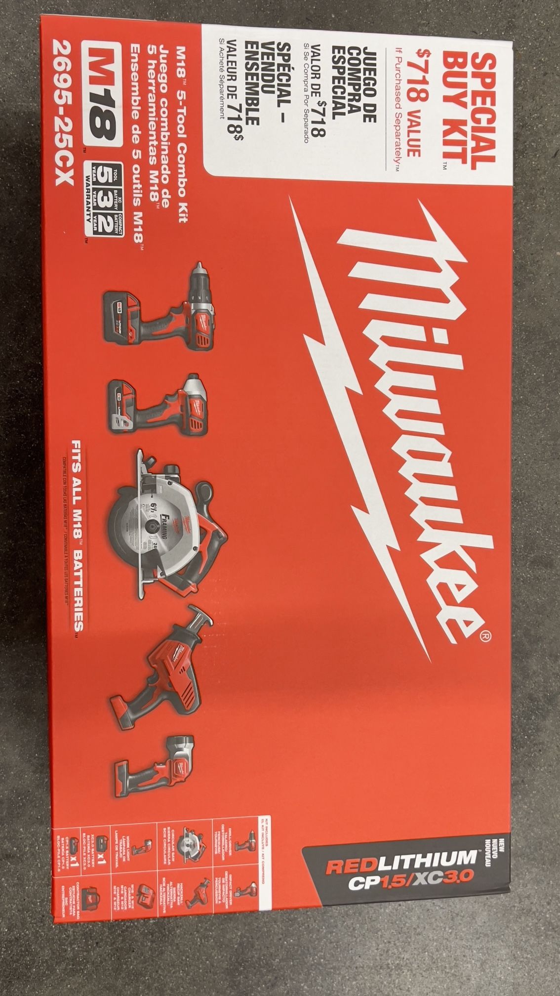 MILWAUKEE PACKAGE DEAL!!! 