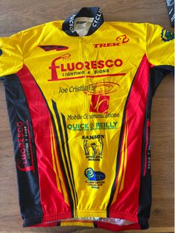 Vintage bike jersey size L