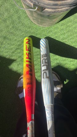Miken and Pure Slowpitch Softball Bats