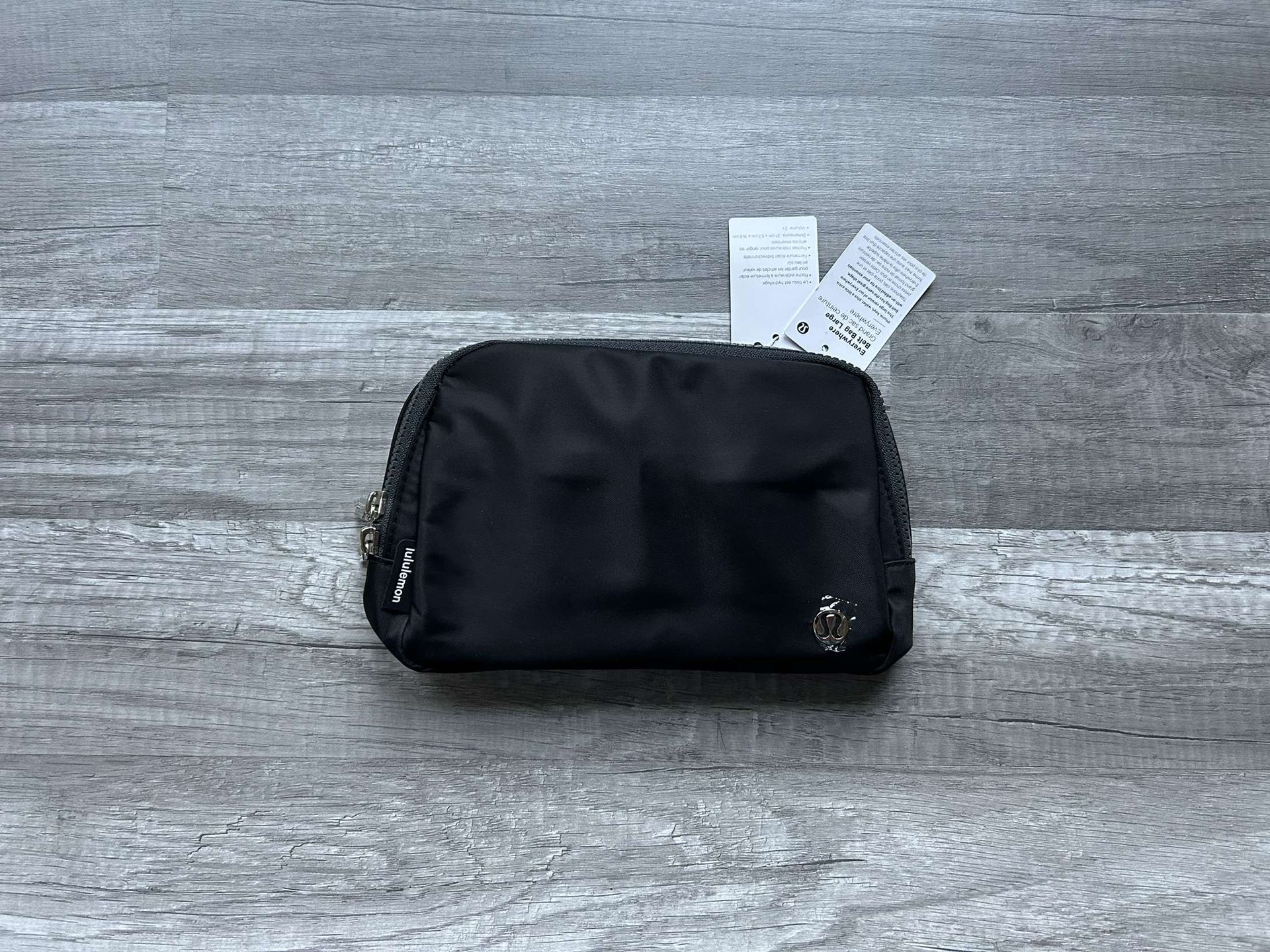 Lululemon Everywhere Belt Bag Black Large 2L New With Tags