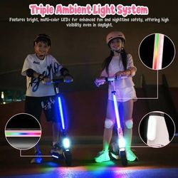 Electric Scooter For Kids Pink 25mph 4o2 383 391o